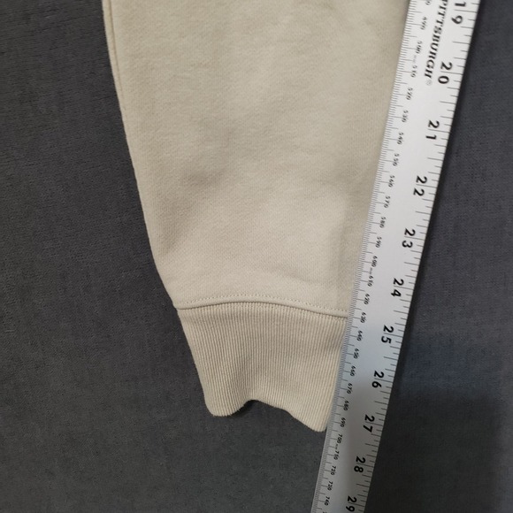 Champion Reverse Weave Sweatpants Mens Small Tan Joggers Drawstring Pockets - Picture 5 of 10